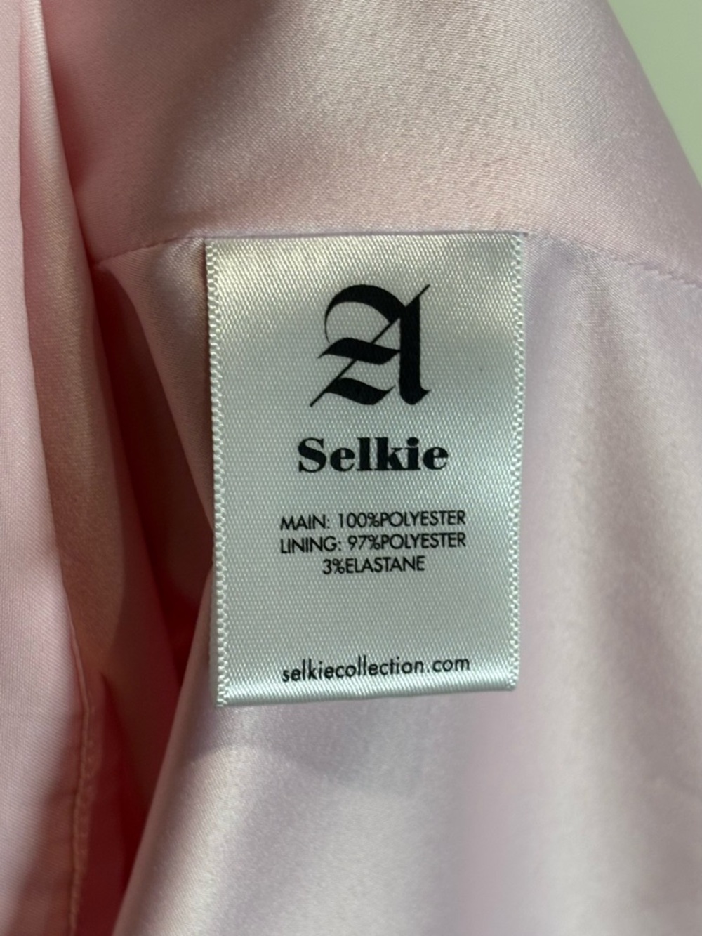 Selkie Maison Amory Ruffle Romance Midi Dress Green Pink Pastel Paints Size M - Picture 9 of 9
